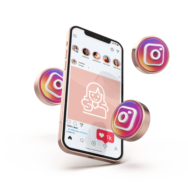 Curtidas Brasileiras Femininas no Instagram